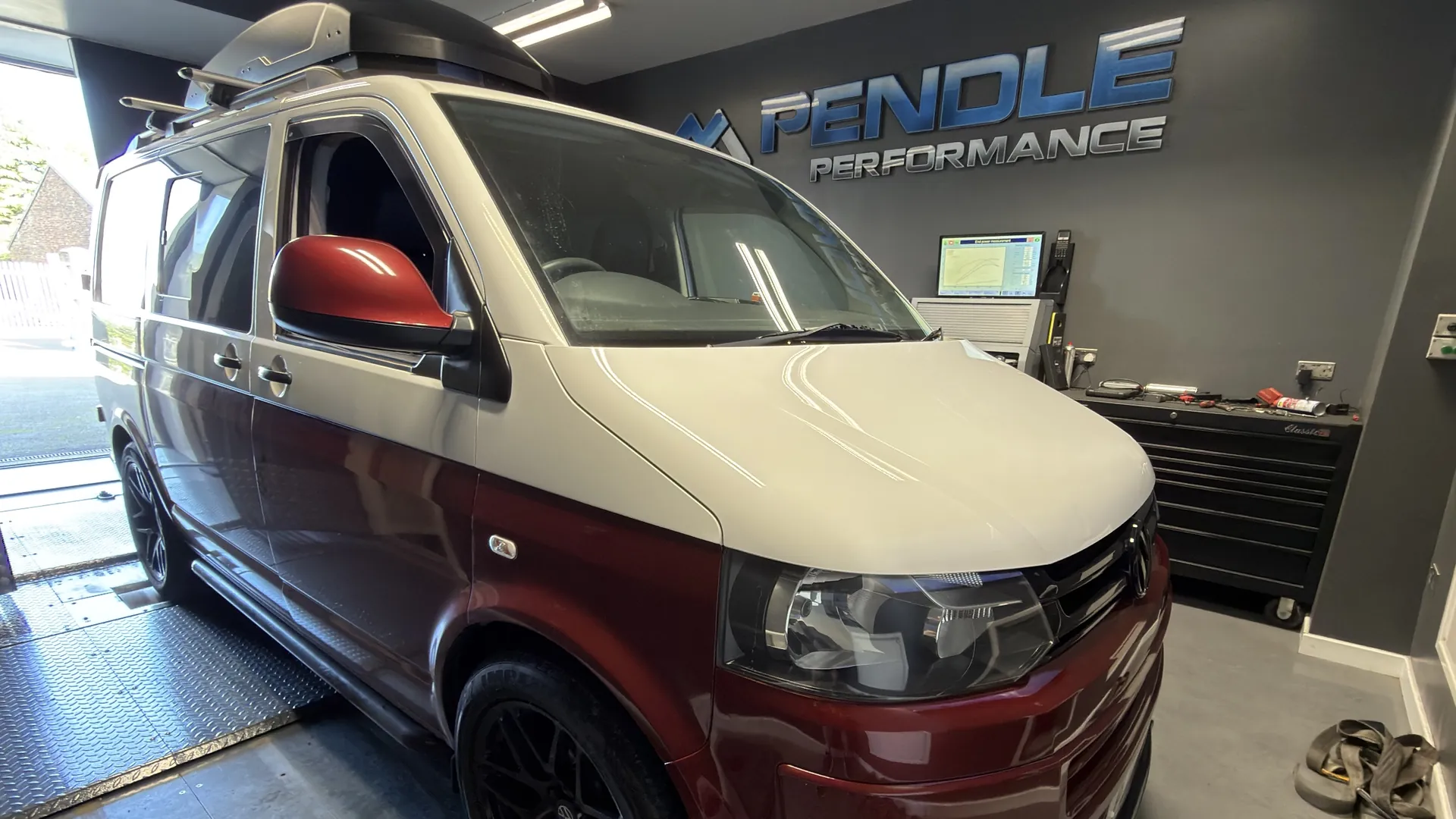VW Transporter T5 on our dyno