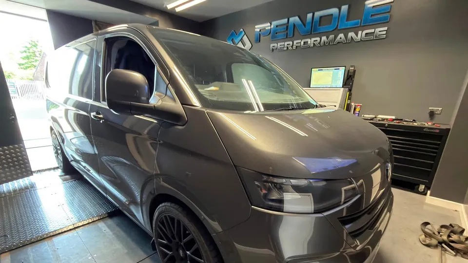 VW Transporter T7 on our dyno