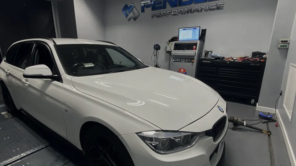BMW 3 Series Touring on our dyno