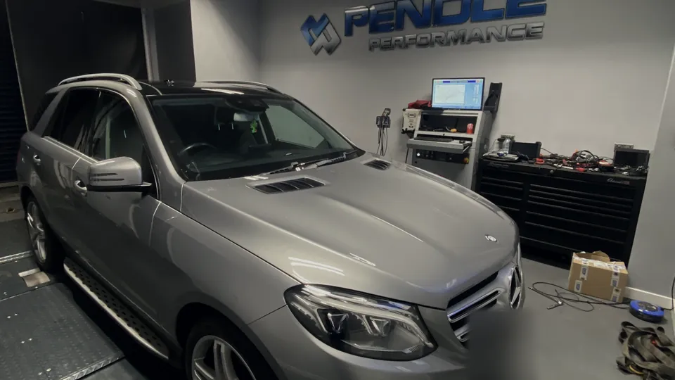 Mercedes GLE on our dyno