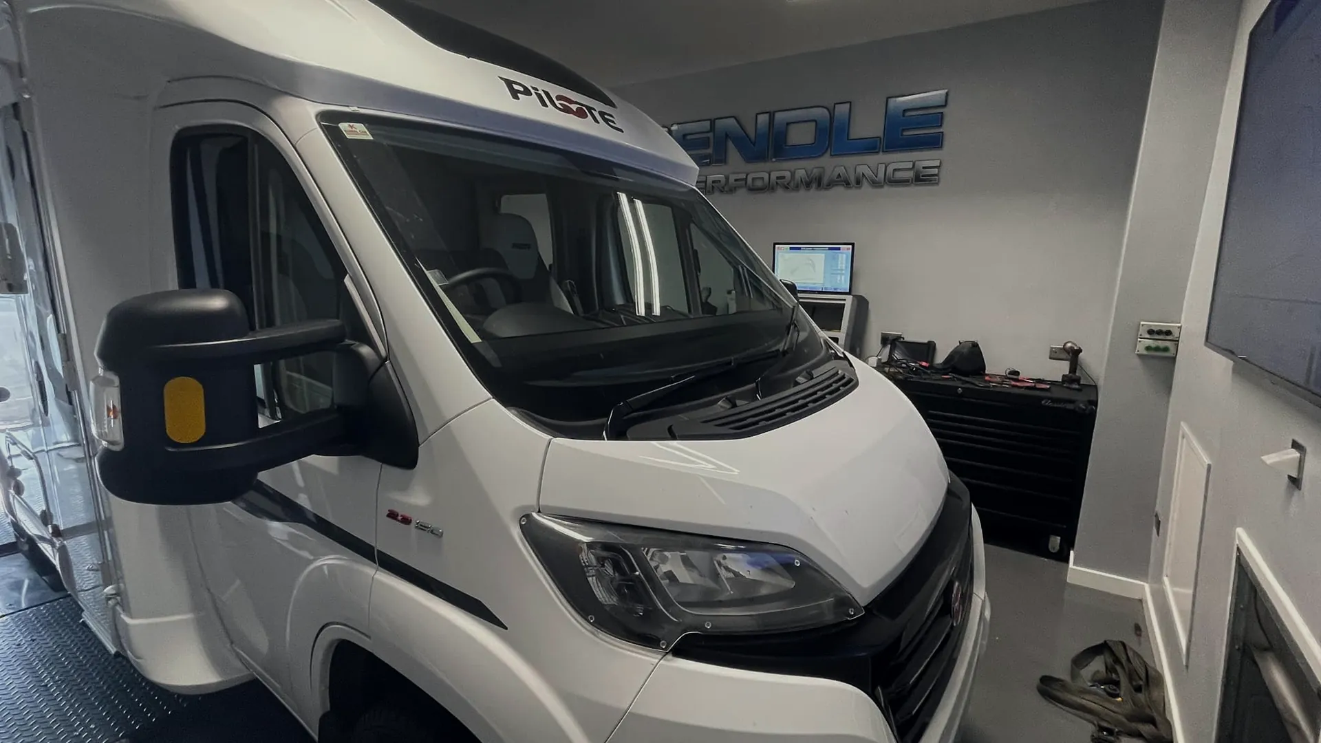 Fiat Ducato motorhome on our dyno