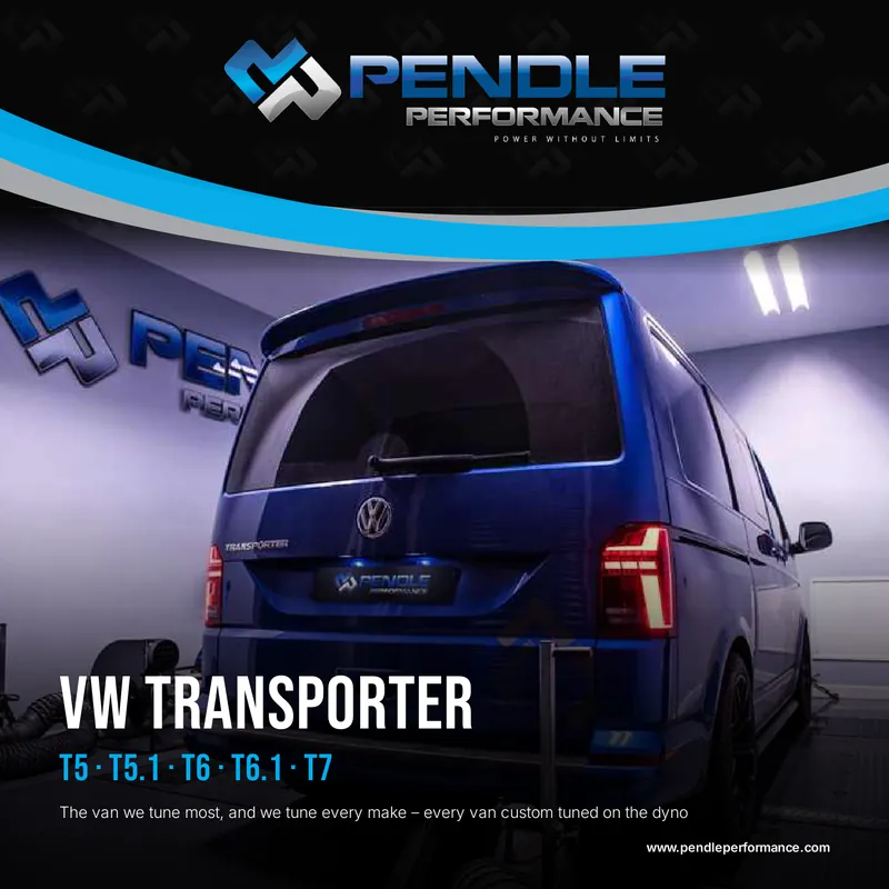 VW Transporter brochure - the front cover